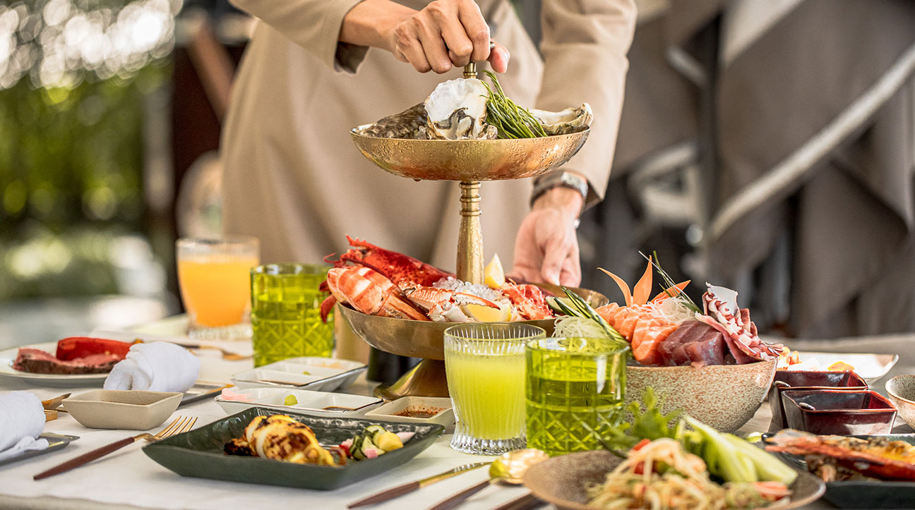 Sunday Seafood Brunch