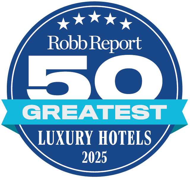 Robb Report 2025年度50佳奢華酒店